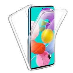 Samsung Galaxy A71 Transparent 360° Hard Silicone Case
