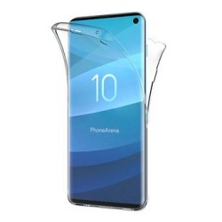 360° Silicone Gel Case Samsung Galaxy S10 Transparent