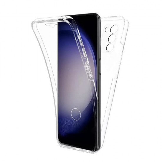 Capa Silicone Dura 360º Samsung Galaxy S23 Plus Transparente Com Protetor De Câmera Capa Silicone Dura 360º Samsung Galaxy S23 Plus Transparente Com Protetor De Câmera