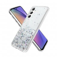 Capa Silicone Com Desenho Bling Glitter Samsung Galaxy A13 5g/A04s Transparente