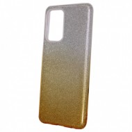 Samsung Galaxy A13 4G Gold Glitter Silicone Gel Case