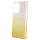 Samsung Galaxy A04 Gold Glitter Silicone Gel Case