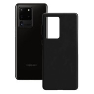 Samsung Galaxy S20 Ultra/S11 Plus Shiny Black Silicone Gel Case