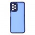 Capa Silicone Gel Bumper Samsung Galaxy A13 4g Azul Com Lente Protetor De Câmera Elektro