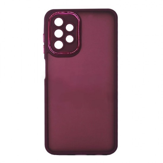 Funda De Gel De Silicona Bumper Samsung Galaxy A13 4G Púrpura Con Lente Protectora De Cámara Elektro Funda De Gel De Silicona Bumper Samsung Galaxy A13 4G Púrpura Con Lente Protectora De Cámara Elektro