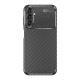 Capa Silicone Gel Carbon Samsung Galaxy A24 4g/A25 5g Preto Auto Focus Vennus Com Protetor De Câmera Capa Silicone Gel Carbon Samsung Galaxy A24 4g/A25 5g Preto Auto Focus Vennus Com Protetor De Câmera