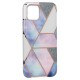 Silicone Gel Case With Design Samsung Galaxy A41 Purple Cosmo Marble