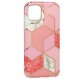 Capa Silicone Gel Com Desenho Samsung Galaxy A41 Rosa Cosmo Marmore Capa Silicone Gel Com Desenho Samsung Galaxy A41 Rosa Cosmo Marmore