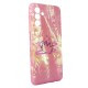 Samsung Galaxy A13 5G Pink Crown With Camera Protector Silicone Gel Case