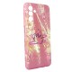 Funda De Gel De Silicona Samsung Galaxy A13 5G Rosa Corona Con Protector De Cámara Funda De Gel De Silicona Samsung Galaxy A13 5G Rosa Corona Con Protector De Cámara