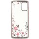 Capa Silicone Gel Com Desenho Flor Samsung Galaxy A71 Rosa