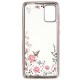 Capa Silicone Gel Com Desenho Flor Samsung Galaxy A71 Rosa Capa Silicone Gel Com Desenho Flor Samsung Galaxy A71 Rosa