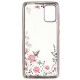 Capa Silicone Gel Com Desenho Flor Samsung Galaxy A71 Rosa