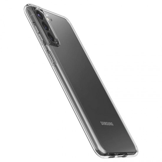 Capa Silicone Gel Spigen Liquid Crystal Samsung Galaxy S21 Plus/S30 Plus Transparente Capa Silicone Gel Spigen Liquid Crystal Samsung Galaxy S21 Plus/S30 Plus Transparente