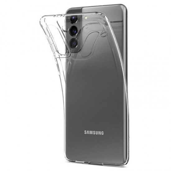 Capa Silicone Gel Spigen Liquid Crystal Samsung Galaxy S21 Plus/S30 Plus Transparente Capa Silicone Gel Spigen Liquid Crystal Samsung Galaxy S21 Plus/S30 Plus Transparente