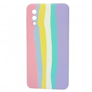 Capa Silicone Tpu Samsung Galaxy A02 Colorido Aquarela Desgin 2 Protetor De Câmera