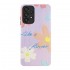 Capa Silicone Tpu Samsung Galaxy A33 Lilás Like A Flower