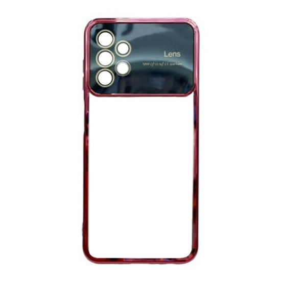 Samsung Galaxy A13 4G Burgundy Silicone Gel Case With Camera Lens Protector Samsung Galaxy A13 4G Burgundy Silicone Gel Case With Camera Lens Protector
