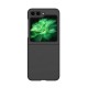 Funda De Silicona TPU Samsung Galaxy Z Flip6 Negro Piel Funda De Silicona TPU Samsung Galaxy Z Flip6 Negro Piel