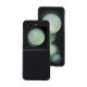 Funda De Silicona TPU Samsung Galaxy Z Flip6 Negro Piel Funda De Silicona TPU Samsung Galaxy Z Flip6 Negro Piel