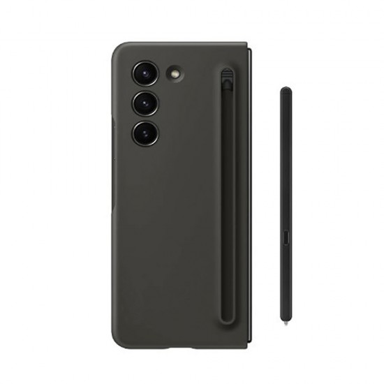 Capa Silicone Tpu Samsung Galaxy Z Fold6 Preto Com Caneta Touch Capa Silicone Tpu Samsung Galaxy Z Fold6 Preto Com Caneta Touch