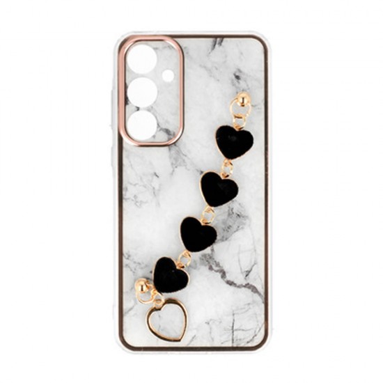 Capa Silicone Tpu Samsung Galaxy A55 5g Branco Com Protetor De Câmera E Corrente Design 6 Capa Silicone Tpu Samsung Galaxy A55 5g Branco Com Protetor De Câmera E Corrente Design 6