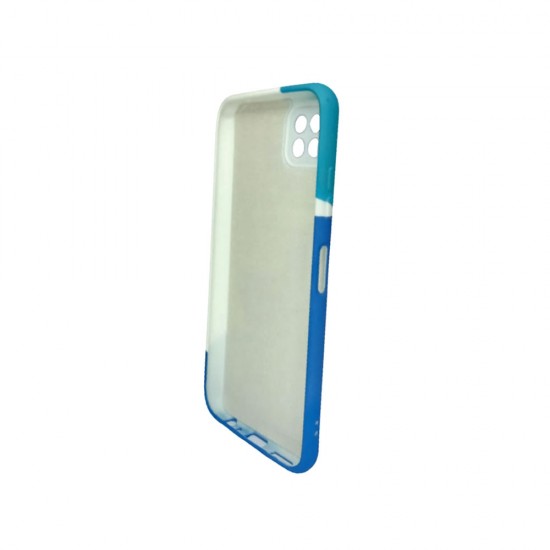 Capa Silicone TPU Samsung Galaxy A22 5G Azul Com Estampa Abstracta Capa Silicone TPU Samsung Galaxy A22 5G Azul Com Estampa Abstracta