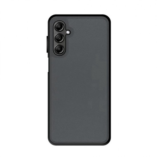 Samsung Galaxy A14 5G Grey Magsafe Silicone Gel Case With Leather Pattern Samsung Galaxy A14 5G Grey Magsafe Silicone Gel Case With Leather Pattern