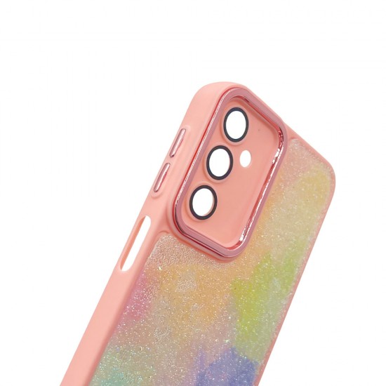 Capa Silicone Tpu Samsung Galaxy A24 4g Rosa Glitter Com Lente Protetora De Câmera Elektro Capa Silicone Tpu Samsung Galaxy A24 4g Rosa Glitter Com Lente Protetora De Câmera Elektro