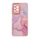 Capa Silicone Tpu Samsung Galaxy A13 4g/5g Rosa Glitter Com Lente Protetora De Câmera Elektro Design 2