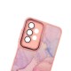 Capa Silicone Tpu Samsung Galaxy A13 4g/5g Rosa Glitter Com Lente Protetora De Câmera Elektro Design 2