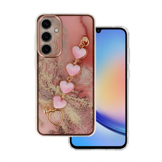 Capa Silicone Tpu Samsung Galaxy A55 5g Rosa Com Protetor De Câmera E Corrente Design 6 Capa Silicone Tpu Samsung Galaxy A55 5g Rosa Com Protetor De Câmera E Corrente Design 6