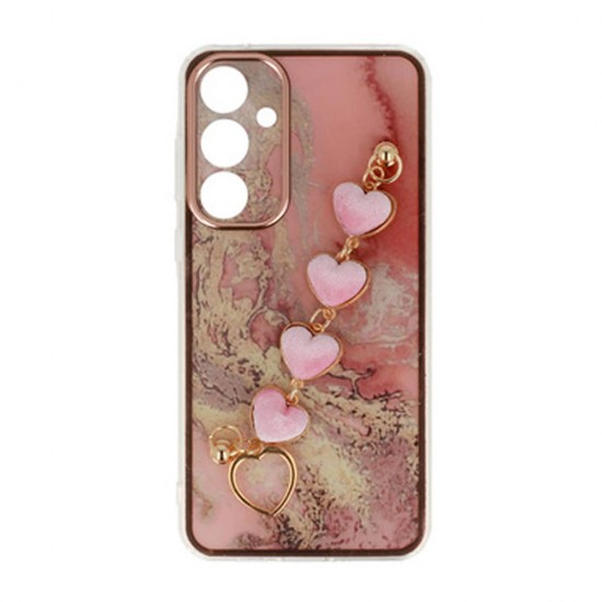 Capa Silicone Tpu Samsung Galaxy A55 5g Rosa Com Protetor De Câmera E Corrente Design 6 Capa Silicone Tpu Samsung Galaxy A55 5g Rosa Com Protetor De Câmera E Corrente Design 6