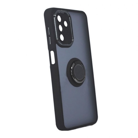 Capa Silicone Tpu Com Anel De Dedo Magnético Samsung Galaxy A24 4g Preto Com Protetor De Câmera Capa Silicone Tpu Com Anel De Dedo Magnético Samsung Galaxy A24 4g Preto Com Protetor De Câmera
