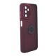 Funda De Silicona TPU Samsung Galaxy A24 4G Violeta Anillo Magnetico Con Protector De Cámara Funda De Silicona TPU Samsung Galaxy A24 4G Violeta Anillo Magnetico Con Protector De Cámara