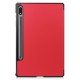 Capa Tablet Flip Cover Samsung Galaxy Tab S7/S8 2022 Vermelho Capa Tablet Flip Cover Samsung Galaxy Tab S7/S8 2022 Vermelho