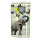 Capa Flip Cover Com Janela E Desenho Samsung Galaxy S7 G930 Branco