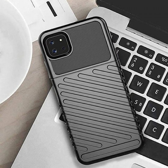 Samsung Galaxy A22 5g Black Thunder Silicone Gel Case Samsung Galaxy A22 5g Black Thunder Silicone Gel Case