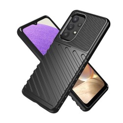 Samsung Galaxy A33 5G Black Thunder Silicone Gel Case