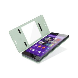 Sony Xperia Z3 Green Flip Cover Case SCR24