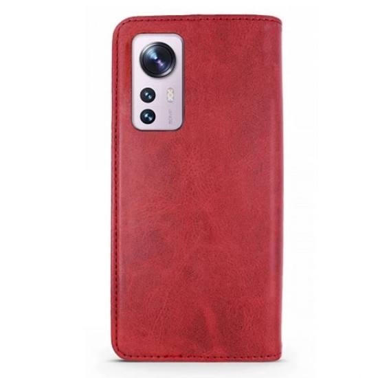 Capa Flip Cover Xiaomi 12 Lite Vermelho Capa Flip Cover Xiaomi 12 Lite Vermelho