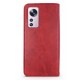 Xiaomi 12 Lite Red Flip Cover Case