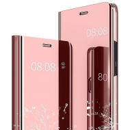 Capa Flip Cover Clear View Xiaomi Redmi 8 Rosa