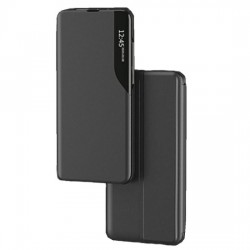 Capa Flip Cover Smart View Xiaomi Mi 11 Preto Com Protetor De Câmera