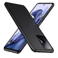 Xiaomi 11t/11t Pro Black Mate Silicone Case