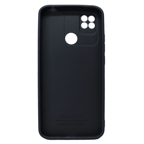 Xiaomi Redmi 10A/9C Black Silicone Case With Camera Protector Xiaomi Redmi 10A/9C Black Silicone Case With Camera Protector
