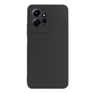 Capa Silicone Xiaomi Redmi Note 12 4g Preto Com Protetor De Câmera 3d