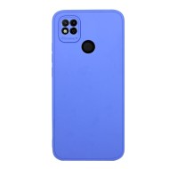 Xiaomi Redmi 10A/9C Blue Silicone Case With Camera Protector