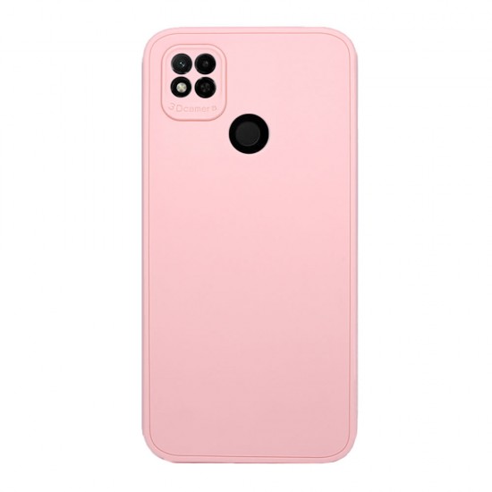 Capa Silicone Xiaomi Redmi 10a Rosa Com Protetor De Câmera 3d Capa Silicone Xiaomi Redmi 10a Rosa Com Protetor De Câmera 3d