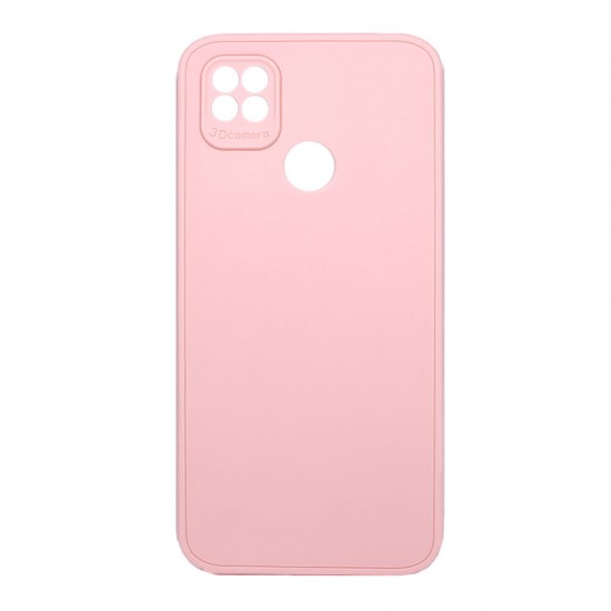 Capa Silicone Xiaomi Redmi 10a Rosa Com Protetor De Câmera 3d